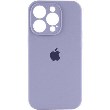 Силіконовий чохол з закритою камерою для iPhone 15 Pro Max Lavender Grey 666-01134 фото