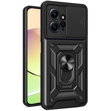 Ударостійкий чохол Camshield Serge Ring для Xiaomi Redmi Note 12 4G Black 777-04508 фото