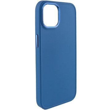 Чехол TPU Bonbon Metal Style для Apple iPhone 12 Pro / 12 (6.1") Denim Blue 208-06140 фото
