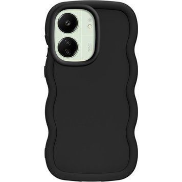 Чохол TPU Ripple для Xiaomi Redmi 13C Black 555-01151 фото