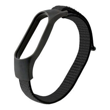 Ремешок для Xiaomi Mi Band 3/4/5/6/7 Nylon Black 212-02477 фото