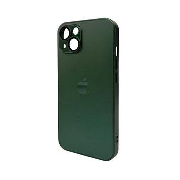 Чохол для смартфона AG Glass Matt Frame Color для iPhone 12 Cangling Green 666-00551 фото