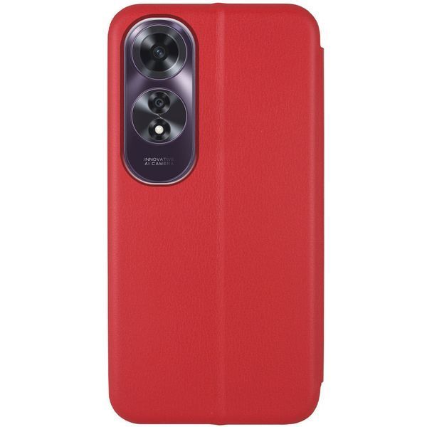 Кожаный чехол-книжка Classy для Oppo A60 4G Red 777-05347 фото