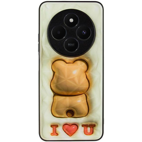 Чохол TPU+PC Prisma Fluffie для Xiaomi Redmi 12C Bear 777-04096 фото