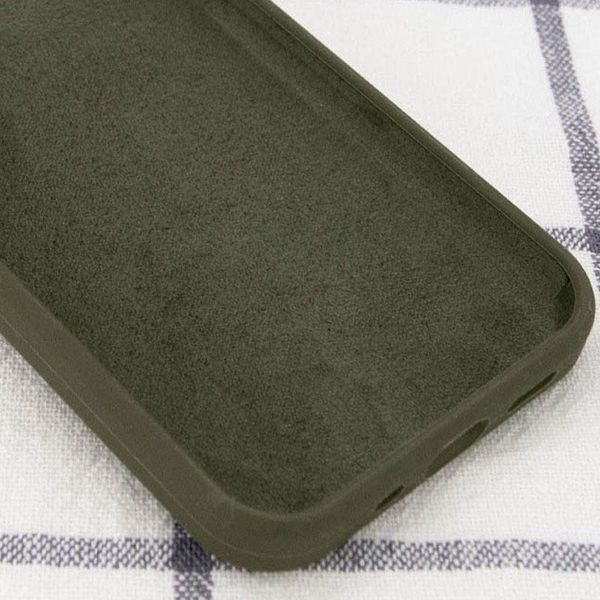 Силиконовый чехол Silk Full Protective для iPhone 11 Pro Max (6.5") Dark Olive 777-10631 фото