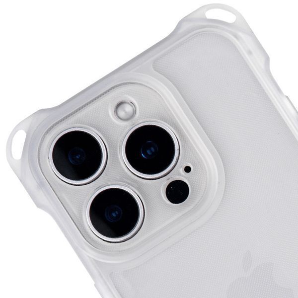 Чехол с шнурком TPU CrossBody with straps для iPhone 14 Pro (6.1") Transparent 555-00466 фото