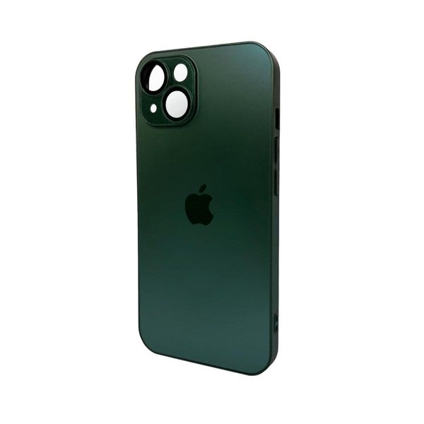 Чехол для смартфона AG Glass Matt Frame Color для iPhone 14 Cangling Green 666-00601 фото