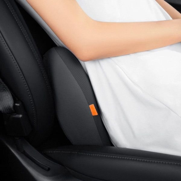 Подушка Baseus ComfortRide Series Car Cooling Lumbar Pillow Cluster Black 656-00587 фото