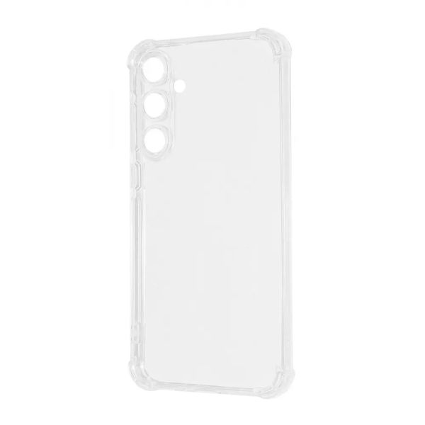 Чехол WXD Силикон 0.8 mm HQ Samsung Galaxy S24 FE Прозрачный 777-01685 фото