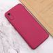 Чохол Silicone Cover Lakshmi Full Camera для Xiaomi Redmi 9A Siliconcase Бордовий / Marsala 777-07053 фото 4