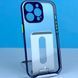 Накладка Totu Transparent з закритою камерою IPhone 13 Синій 208-02006 фото