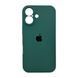 Силиконовый чехол с закрытой камерой для iPhone 17 Pine Green 666-04215 фото