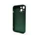 Чехол для смартфона AG Glass Matt Frame Color для iPhone 14 Cangling Green 666-00601 фото 2