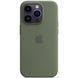 Чохол Silicone Full Case with MagSafe для iPhone 14 Olive 656-01192 фото