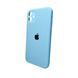 Силіконовий чохол закрита камера для iPhone 11 Pro Light-Blue 113-00017 фото