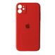 Силиконовый чехол с закрытой камерой для iPhone 12 Red 208-00793 фото