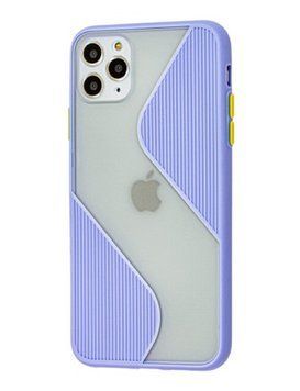 Силиконовый чехол Totu Wawe для iPhone 11 Pro Max Сиреневый 208-00953 фото