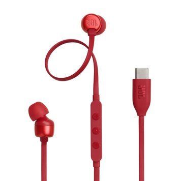 Навушники JBL Tune 310C USB-C Red (JBLT310CRED) JBLT310CRED фото