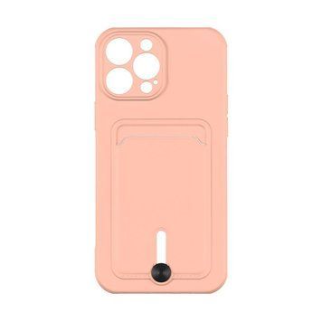 Чохол Colorfull Pocket Card з кишенею для карт для iPhone 13 Pro Max Pink Sand 208-01864 фото