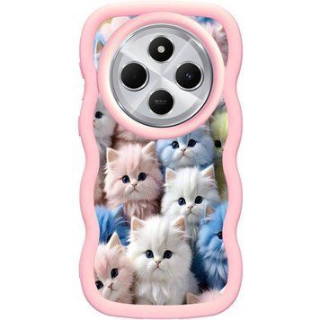 Чохол TPU Cloudy Pictures для Xiaomi Redmi 14C / A4 5G / Poco C75 4G/5G Kittens 555-01248 фото