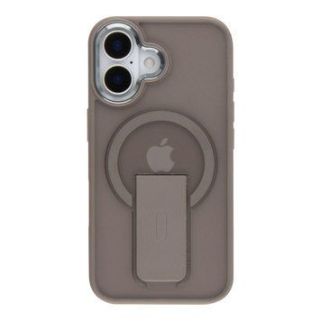 Чехол TPU+PC FlexGuard Magnetic Ring Stand для iPhone 16 Titanium 757-00378 фото