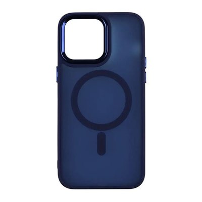 Чехол Space Magnetic Color з Magsafe для iPhone 15 Pro Синий 214-00802 фото