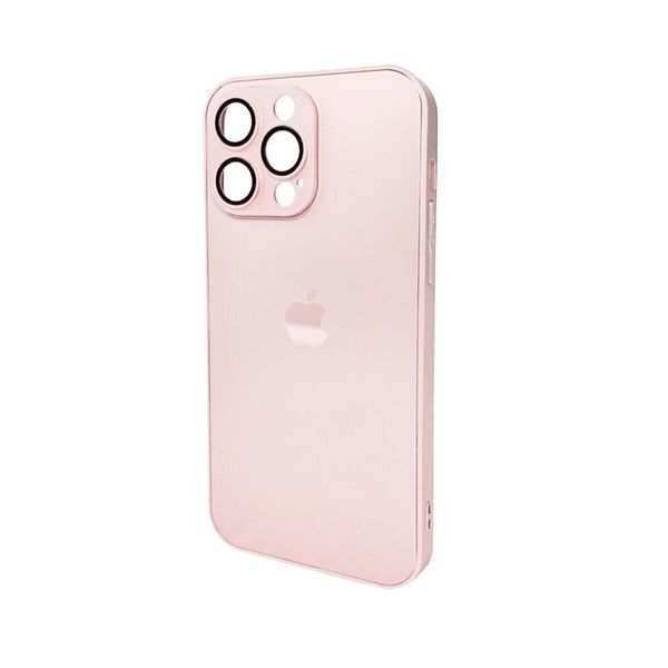 Чохол для смартфона AG Glass Matt Frame Color для iPhone 15 Pro Max Chanel Pink 666-00652 фото