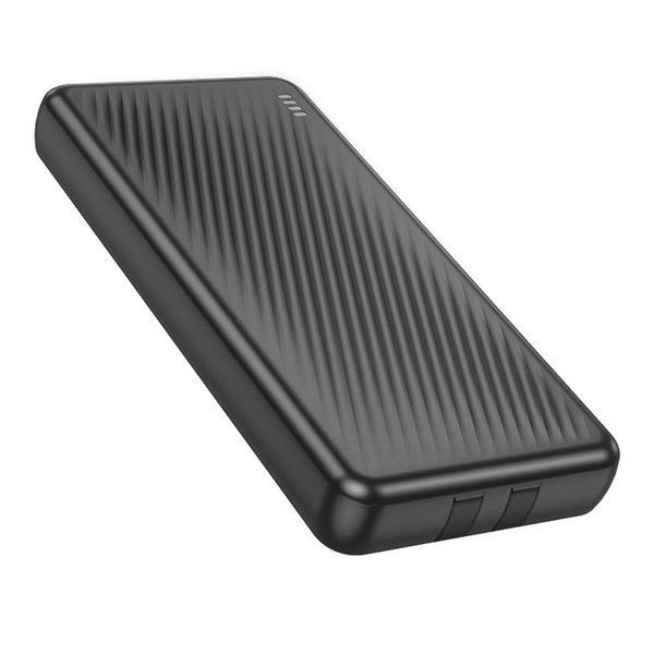 Power Bank Borofone BJ57 Graceful 22.5W+PD20W with cable 10000 mAh Чорний 656-03279 фото