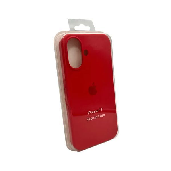 Силиконовый чехол для Apple iPhone 17 Red 208-06643 фото