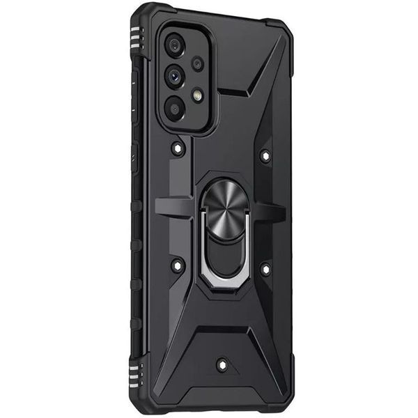 Ударостійкий чохол Pathfinder Ring для Samsung Galaxy A13 4G / A23 4G / M13 4G / M23 5G / A04s Black 777-07892 фото