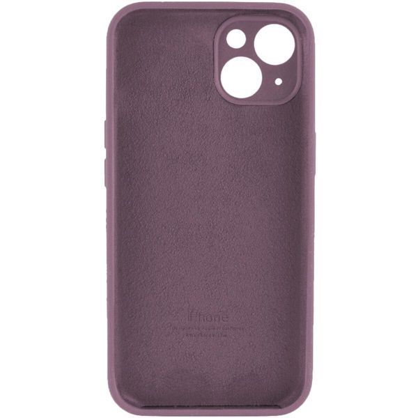 Силиконовый чехол с закрытой камерой для iPhone 14 Taro Purple 666-00827 фото