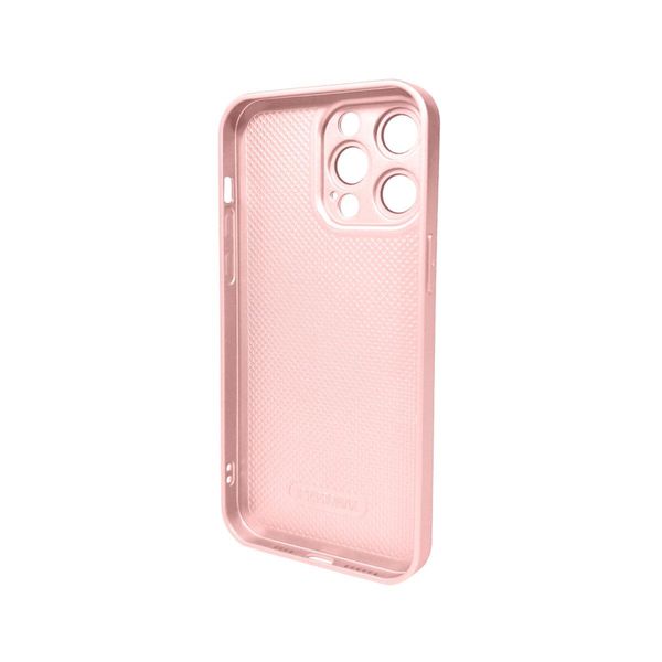 Чохол для смартфона AG Glass Matt Frame Color для iPhone 15 Pro Max Chanel Pink 666-00652 фото