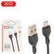 Кабель для зарядки и передачи данных XO-NB200 USB to Micro USB Черный 1 м 209-00059 фото 2