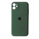 Силіконовый чохол з закритою камерою для iPhone 12 Pine Green 208-00794 фото