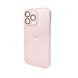 Чехол для смартфона AG Glass Matt Frame Color для iPhone 15 Pro Max Chanel Pink 666-00652 фото 1