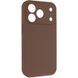 Силиконовый чехол Silk Full Camera Protective для Apple iPhone 17 Pro / 18 Pro (6.3") Brown 777-09932 фото