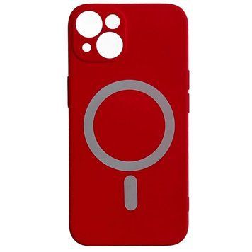 Силіконовий чохол з MagSafe для iPhone 13 Червоний 214-00057 фото