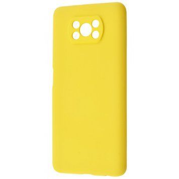 Чехол WAVE Colorful Case (TPU) для Xiaomi Poco X3/Poco X3 Pro Yellow 656-06392 фото