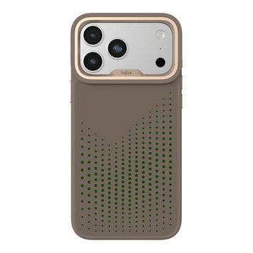 Чохол Kajsa Splendid Collection Circle with MagSafe для iPhone 17 Pro Desert Gold O-Ring 2020000509035 фото