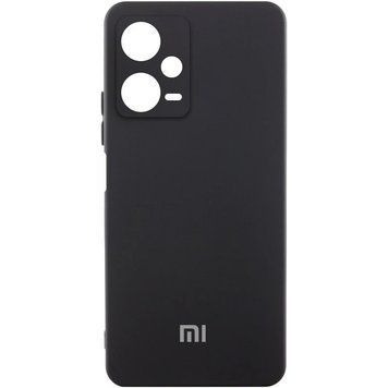 Чохол Silicone Cover Lakshmi Full Camera для Xiaomi Redmi Note 12 Pro 5G Чорний 555-02138 фото