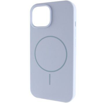Чехол Silk Full Protective with Magnetic Fit для Apple iPhone 14 (6.1") Голубой / Lilac Blue ILSO-00000076462-6 фото