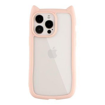 Чехол TPU+PC Cat Ears Case для iPhone 14 Pro Max Pink 757-01088 фото