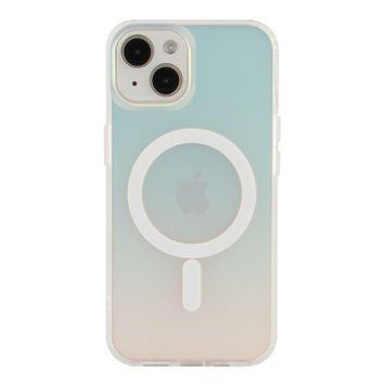 Чохол TPU+PC IMD Gradient with MagSafe для iPhone 15 Transparent 214-03117 фото