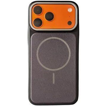 Чохол TPU TechWoven Hybrid with MagSafe для Apple iPhone 16 Pro (6.3") Black / Purple 214-04739 фото