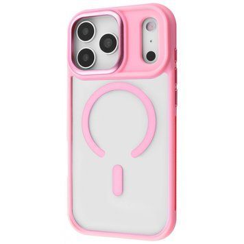 Чехол Proove Clear Essence Case with Magnetic Ring iPhone 17 Pro Max Pink sand 656-04439 фото