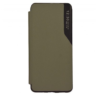 Чехол-книжка Business Fabric для Samsung M52 2021 M526B Green 777-01082 фото