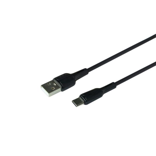 Кабель для заряджання та передачі даних Ridea RC-M121 Prima 3A USB to Type-C Чорний 209-00138 фото