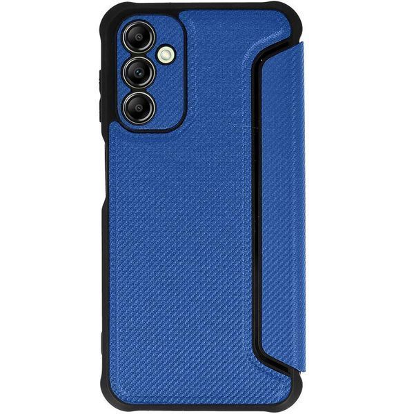 Кожаный чехол-книжка GETMAN Razor (PU) для Samsung Galaxy A15 4G/5G / M15 5G Blue 777-07714 фото