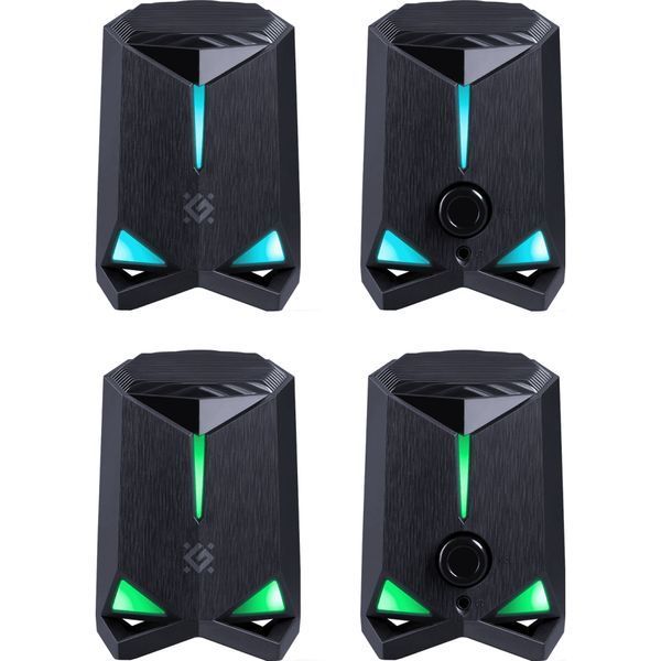 Акустична система Defender Rocket 6Вт USB Black (65094) 65094 фото