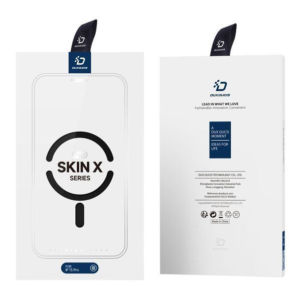 Чохол-книжка Dux Ducis Skin X Pro with MagSafe для iPhone 15 Pro Purple 757-00498 фото